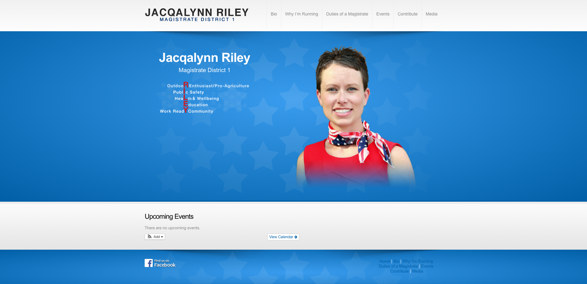 Jacqalynn Riley; Website