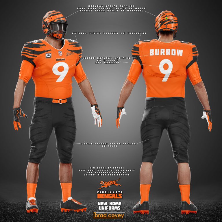 Bengals Uniform Concepts – Brad Covey